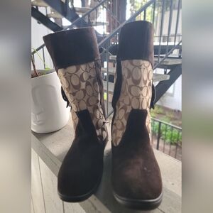 Coach boots size 10
